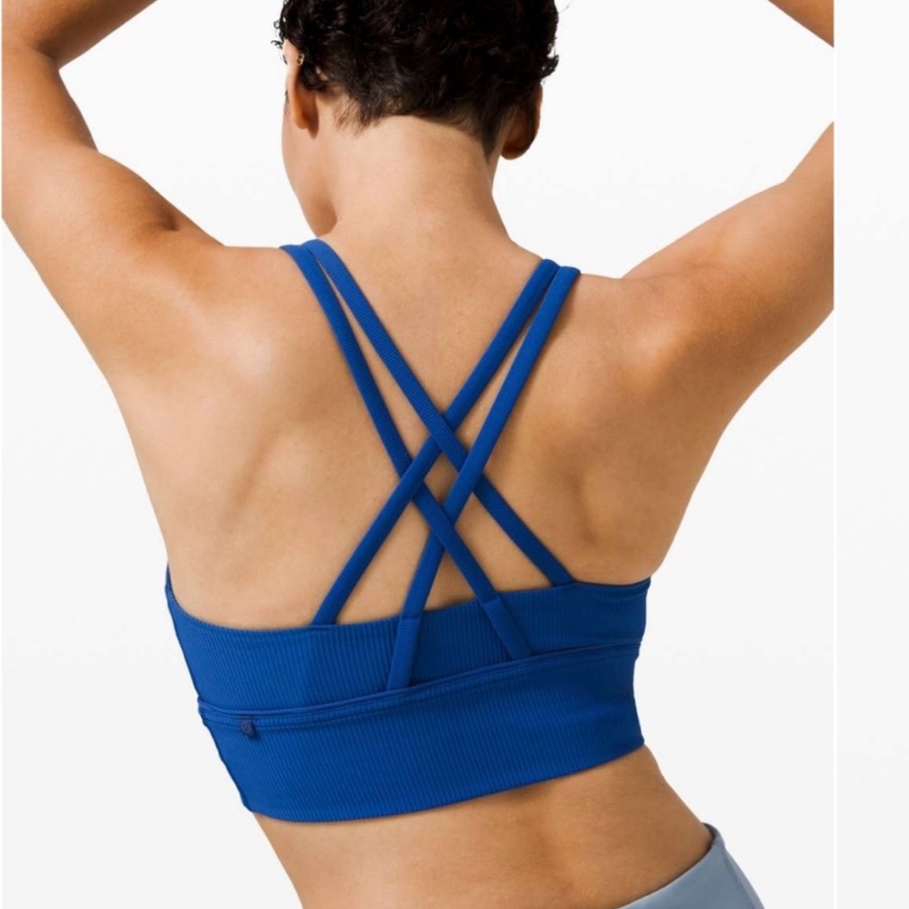 COPY - Lululemon energy longline sports bra worn once!